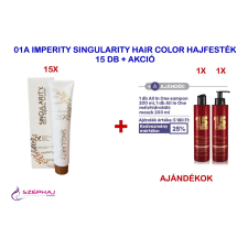  01A IMPERITY Singularity Hair Color Cream 100 ml 15+ AKCIÓ (+ AJÁNDÉK: 1 db IMPERITY All in One sampon) kozmetikai ajándékcsomag