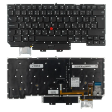  01YR617 gyári új magyarított háttérvilágításos laptop billentyűzet + felső fedél laptop alkatrész