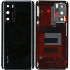  02353MBJ Gyári Huawei P40 Fekete akkufedél, hátlap mobiltelefon, tablet alkatrész