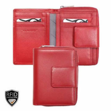  026490 003 Riccardo Ferducci női bőr pénztárca piros pénztárca