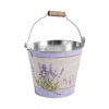  080246-2 BÁDOG VÖDÖR LEVENDULA