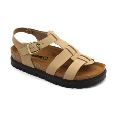  0Ft kiszállítás! Leon Comfortstep 6300 bézs női bőr szandál 36-41