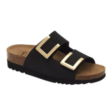 0Ft kiszállítás! Scholl MONTEREY 2 STRAPS fekete papucs 35, 37 gyógypapucs