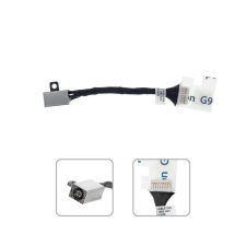  0N8R4T gyári új DC tápcsatlakozó + kábel laptop alkatrész