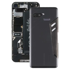  0Z01QD Akkufedél hátlap - burkolati elem Asus ROG Phone ZS600KL, fekete mobiltelefon, tablet alkatrész