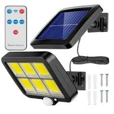 100 LED-es szürkület- és mozgásérzékelős szolár lámpa kültéri világítás