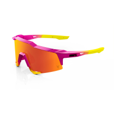 100% Napszemüveg 100% SPEEDCRAFT Fernando Tatis JR rózsaszín-sárga (HIPER piros üveg) motoros szemüveg