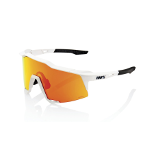 100% Napszemüveg 100% SPEEDCRAFT Soft Tact Off White fehér (HIPER piros lencse) napszemüveg