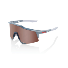 100% Napszemüveg 100% SPEEDCRAFT Soft Tact Stone Grey szürke (HIPER ezüst lencse) napszemüveg