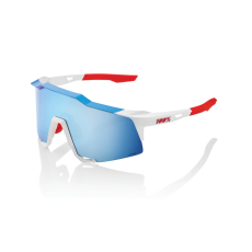 100% Napszemüveg 100% SPEEDTRAP TotalEnergies Team piros-fehér-kék (HIPER kék lencsével)