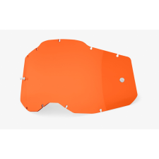 100% Plexi 100% Racecraft 2/Accuri 2/Strata 2 narancs (ködmentes) motoros szemüveg