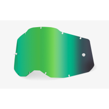 100% Plexi 100% Racecraft 2/Accuri 2/Strata 2 Zöld Tükör (Ködmentes) motoros szemüveg