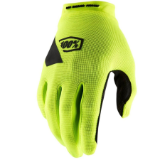 100% RIDECAMP motokrossz kesztyű fluo sárga motoros kesztyű