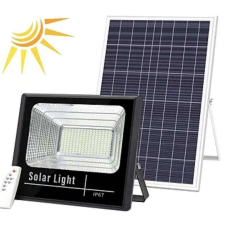 100 W-os szabályozható LED projektor EGYEDI napelemmel és HA távirányítóval kültéri világítás