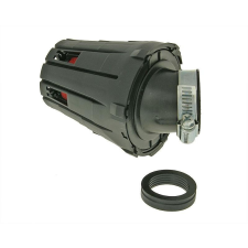 101 Octane 28-35mm 45° piros verseny légszűrő, fekete légszűrőházzal egyéb motorkerékpár alkatrész