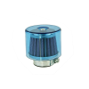 101 Octane Air-System 35mm egyenes fém légszűrő kék védősapkával
