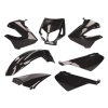 101 Octane Fekete burkolat szett - Derbi Senda R, SM X-Treme, SM DRD