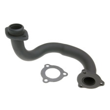 101 Octane Fekete fojtatlan kipufogócsonk - Derbi Senda, Aprilia RX/SX, Gilera RCR/SMT egyéb motorkerékpár alkatrész