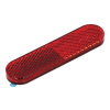 101 Octane Öntapadós piros fényvisszaverő prizma 95x25mm