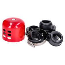 101 Octane Power 28-44mm piros légszűrő alumínium házzal egyéb motorkerékpár alkatrész
