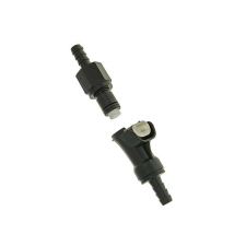 101 Octane Üzemanyagcső csatlakozás fekete 6mm egyéb motorkerékpár alkatrész