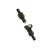 101 Octane Üzemanyagcső csatlakozás fekete 8mm