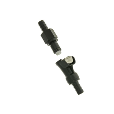101 Octane Üzemanyagcső csatlakozás fekete 8mm egyéb motorkerékpár alkatrész