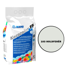  103 HOLDFEHÉR - KERACOLOR FF FUGÁZÓ - 5 KG glett, gipsz, csemperagasztó, por