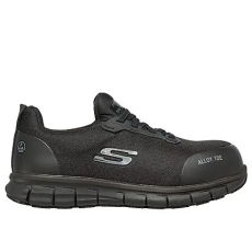  108041EC_BLK41 Skechers Sure Track - JixIie női munkavédelmi cipő S1P SRC ESD