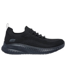  108145EC_BLK35 Skechers Squad Chaos SR fűző nélküli munkacipő OB SR