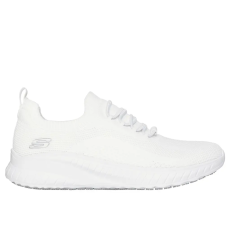  108145EC_WHT38 Skechers Squad Chaos SR fűző nélküli munkacipő OB SR