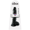  10" Cock with Balls  Black