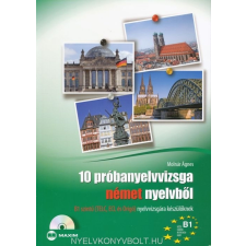 10 PRÓBANYELVVIZSGA NÉMET+CD B1 tankönyv