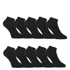  10PACK zokni Styx alacsony bambusz fekete (10HBN960) S