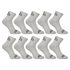 10PACK zokni Styx boka szürke (10HK1062) L férfi zokni
