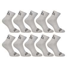  10PACK zokni Styx boka szürke (10HK1062) S férfi zokni