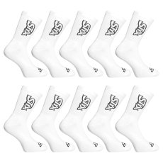  10PACK zokni Styx magas fehér (10HV1061) L