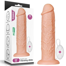  11&#039;&#039; Realistic Long Vibrating Dildo Flesh vibrátorok