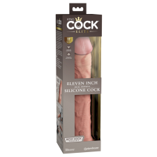 11" Dual Density Silicone Cock Light műpénisz, dildó