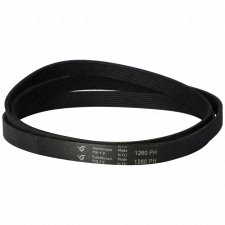  1260 H8 Bordásszíj, fekete (HUTCHINSON) mosógép beépíthető gépek kiegészítői