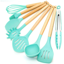  12 darabos tapadásmentes nyelű, szilikon konyhai szett konyhai eszköz