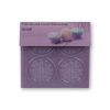  12 db (3 -féle) kör alakú mandala fondant mintázó muffinra, kekszre