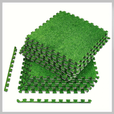 12 db prémium, összekapcsolható műfű csempe – 32 x 32 cm BY267500 műfű