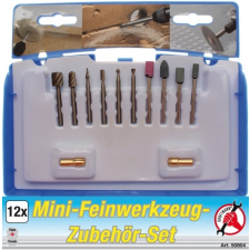  12 részes precíziós fúró készlet (BGS 50804) bitfej készlet