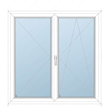  148x148 Műanyag ablak / BNY-BNY / nyílászáró