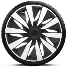  14"-os Lazio Carbon Silver Black dísztárcsa garnitúra (4darab) dísztárcsa