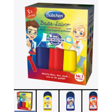  1500040 Bübchen “ Fürdő laboratórium” színes habfürdő 3x50 ml tusfürdők