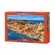 1500 - darabos puzzle Marina Corricella, Olaszország puzzle, kirakós