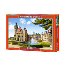  1500 - Piece puzzle Moszna vár, Lengyelország puzzle, kirakós