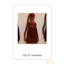  (15 szín) Függöny bojt. Kulcsbojt 10200/57 Terrakotta lakástextília